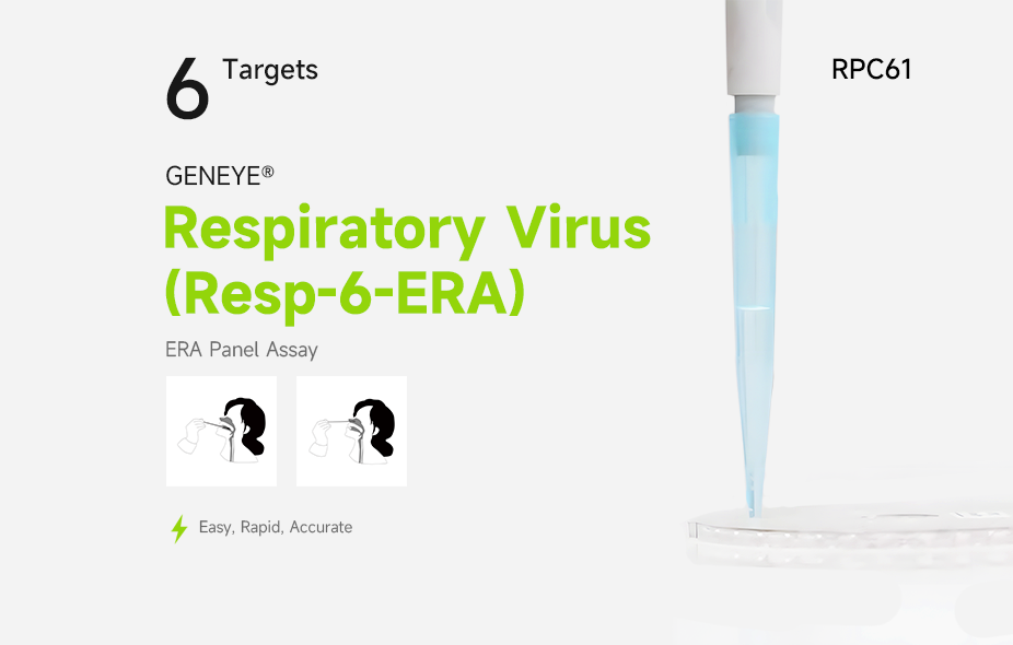 GENEYE® Respiratory virus ERA Assay(Resp-6-ERA)