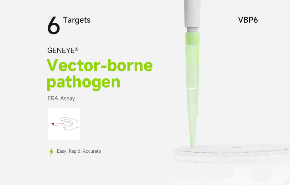 GENEYE®  Vector-borne pathogen ERA Assay